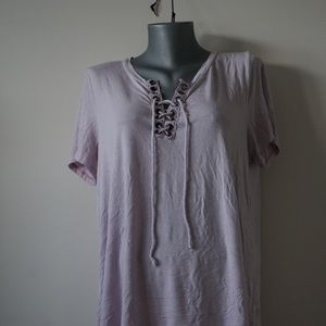Muted pink top